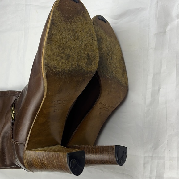 Vintage leather boots - Picture 5 of 7